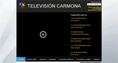 Desktop Screenshot of play.televisioncarmona.com